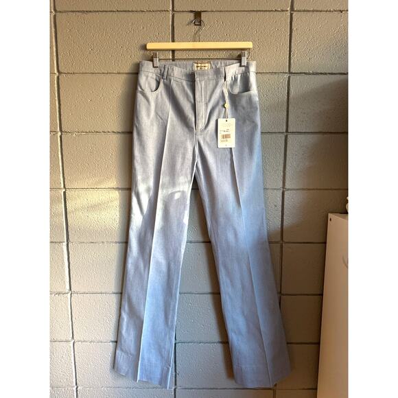 Women's Saint Laurent Paris Season 2022 High Rise Wide Leg Jeans size FR42 - Picture 4 of 8